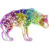 Bunte Hyäne