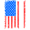 Usa flag georgia gift