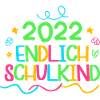 2022 endlich schulkind, Einschulung Erstklässler