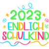 2023 endlich schulkind, Einschulung Erstklässler