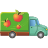 Delivery Service Fruit Carts
