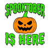 Happy Spooky Spooktober Meme Pumpkin