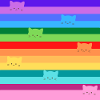 Rainbow cats