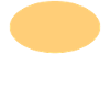 Yellow Oval Simple Design