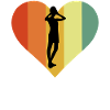 Retro Sauna Heart Design