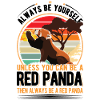 Roter Panda Geschenk Red Panda