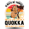 Quokka Geschenk Kurzschwanzkänguru
