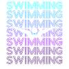 Nageurs Natation Rétro