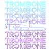 Trombone Trombone Trombonist Retro