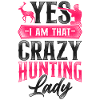 Buck Deer Hunting Hunter Girl