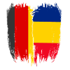 Allemagne Drapeau Roumanie