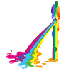 spargel, regenbogen,kotzender spargel, bunt