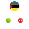 Mozambique calls to Lusiger flags
