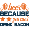 Bière et bacon