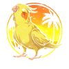 Tropical Bird Summer Gift Cockatiel