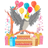 Bird Birthday Gift Cockatiel
