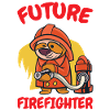 Futur pompier pour enfants Volontaire