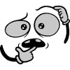 Hand gesture skeptical face