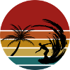 Surfing Palm