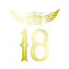 18 Number crown