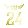 24 Number crown