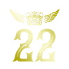 22 Number crown