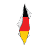 germany flag proud english