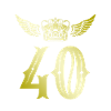 40 Number crown