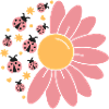 Ladybird & Sunflower