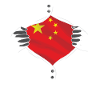 Chinese flag proud