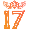 17 Number crown