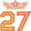 27 Zahl Krone