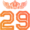 29 Number crown