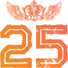 25 Zahl Krone