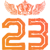 23 Zahl Krone