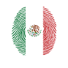 mexico flag fingerprint