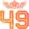 49 Number crown
