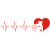 American Bulldog Heartbeat Funny