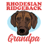 Rhodesian Ridgeback Grandpa Dog Cadeau
