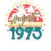 Août 1975 Alles Original