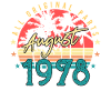 Born 1978 in August