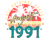 Année de construction Août 1991