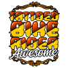 Motorbike Tattoed Bikerider Awesome