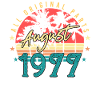 Born 1977 in August