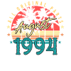 Année de construction Août 1994