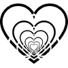 Coeur Entremêlés Blanc
