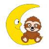 FAULTIER - MOND - TIER - TIERISCH