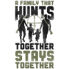 Buck Deer Hunting Hunter Family