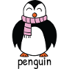 Winterpinguin