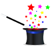 Magic Hat And Wand